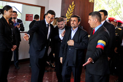 رییس جمهور در مراسم وداع و بزرگداشت هوگوچاوز